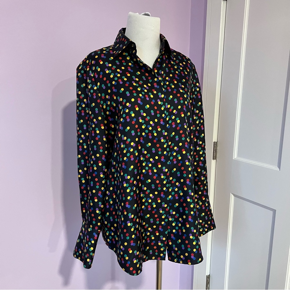 Jones New York Silk Blouse, S